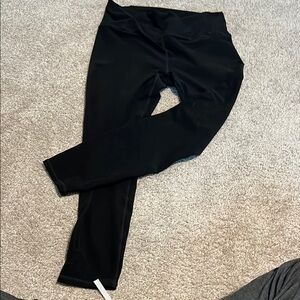 Vuori Jet Black Active Leggings